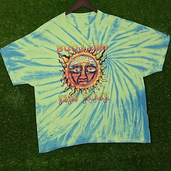 Sublime Long Beach Rock Tie-dye T-shirt, size 3XL - Picture 3 of 4